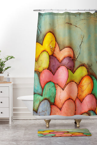 Isa Zapata Tolerance Shower Curtain And Mat