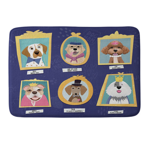 Isa Zapata True Royals Memory Foam Bath Mat