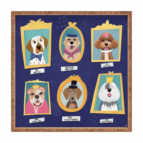 Isa Zapata True Royals Square Tray