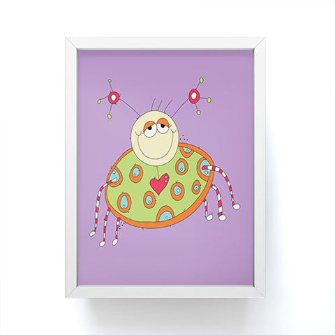 Isa Zapata Trukas Ariana Framed Mini Art Print