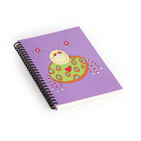 Isa Zapata Trukas Ariana Spiral Notebook