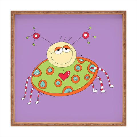 Isa Zapata Trukas Ariana Square Tray