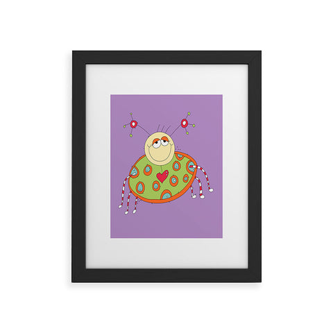 Isa Zapata Trukas Ariana Framed Art Print