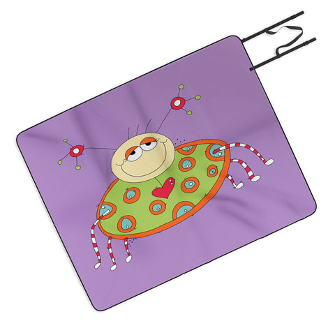 Isa Zapata Trukas Ariana Picnic Blanket