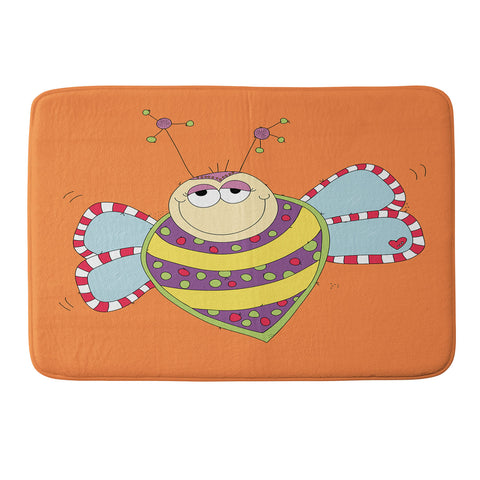 Isa Zapata Trukas Beeatriz Memory Foam Bath Mat