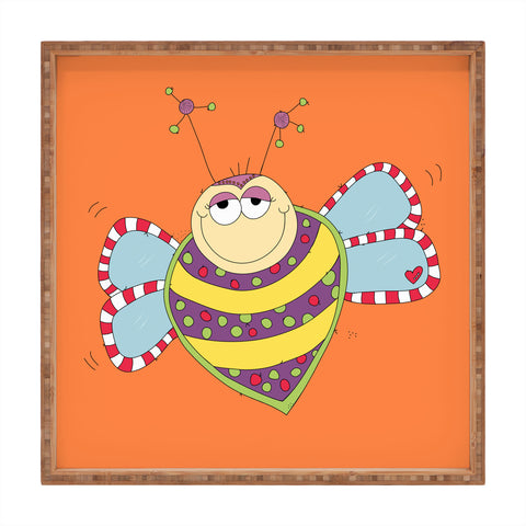 Isa Zapata Trukas Beeatriz Square Tray