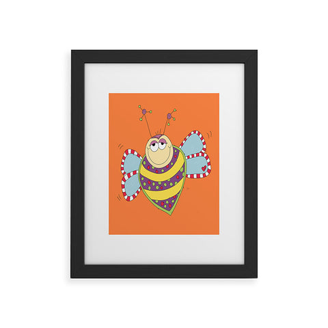 Isa Zapata Trukas Beeatriz Framed Art Print