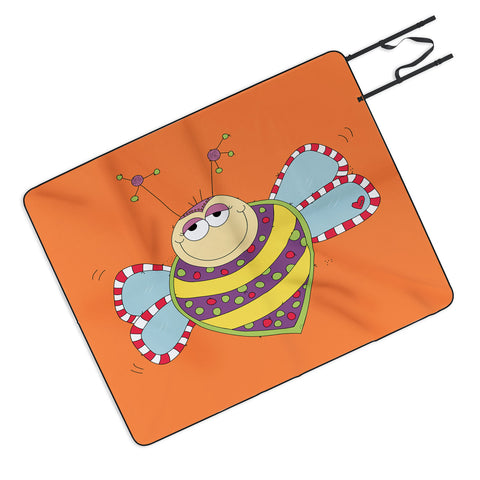 Isa Zapata Trukas Beeatriz Picnic Blanket