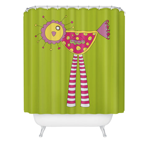 Isa Zapata Trukas Charlie Shower Curtain