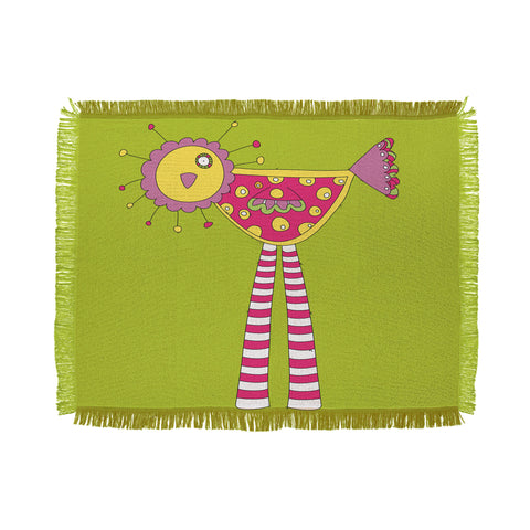 Isa Zapata Trukas Charlie Throw Blanket