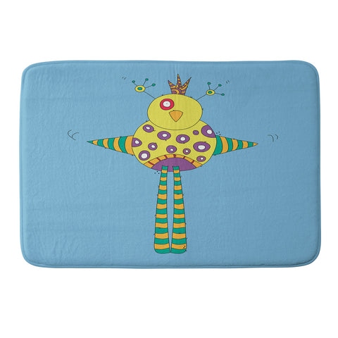 Isa Zapata Trukas James Memory Foam Bath Mat