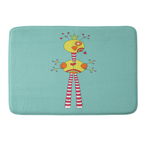 Isa Zapata Trukas Joey Memory Foam Bath Mat