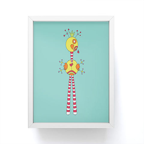 Isa Zapata Trukas Joey Framed Mini Art Print