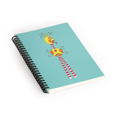 Isa Zapata Trukas Joey Spiral Notebook
