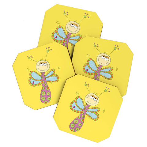 Isa Zapata Trukas Libertad Coaster Set