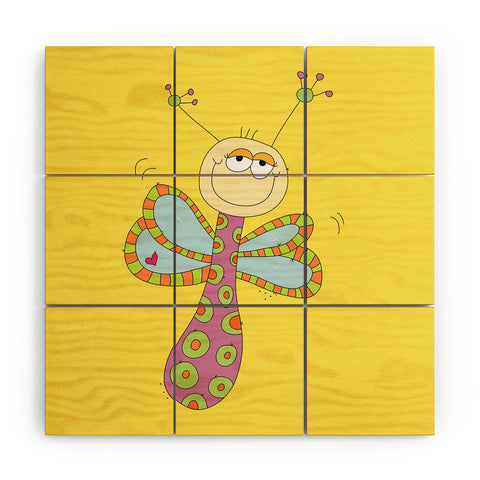 Isa Zapata Trukas Libertad Wood Wall Mural