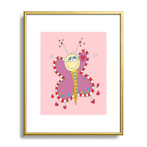 Isa Zapata Trukas Marianne Metal Framed Art Print