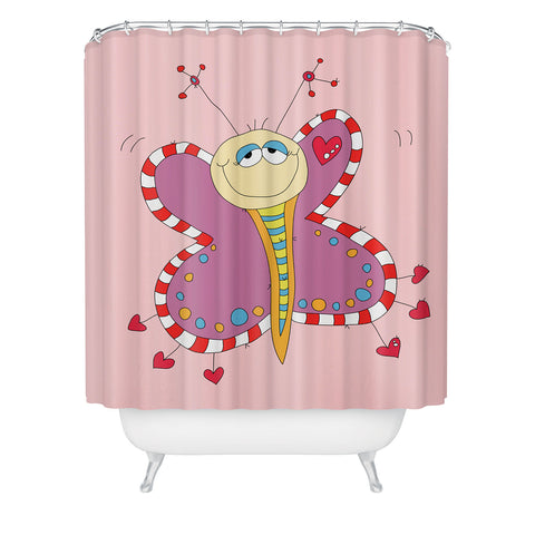 Isa Zapata Trukas Marianne Shower Curtain