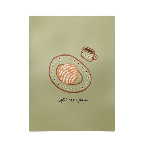isabelahumphrey Cafe Con Pan Breakfast Poster