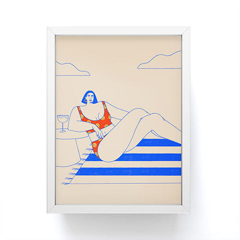 isabelahumphrey I Need a Drink Framed Mini Art Print