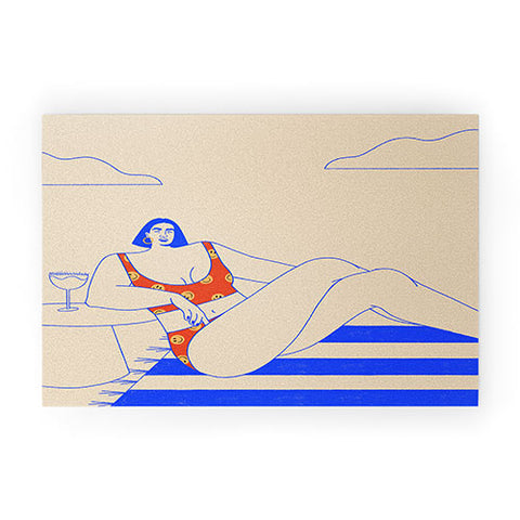 isabelahumphrey I Need a Drink Welcome Mat