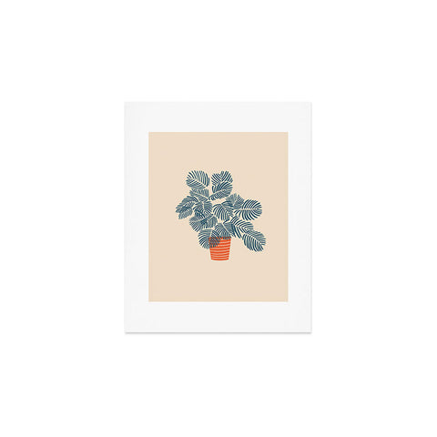 isabelahumphrey Minimal Flower Art Art Print