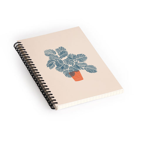 isabelahumphrey Minimal Flower Art Spiral Notebook