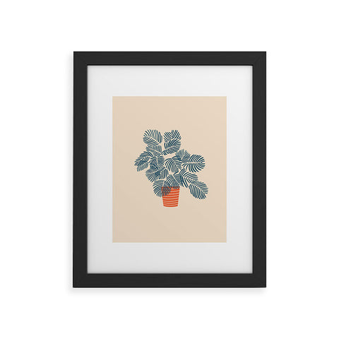 isabelahumphrey Minimal Flower Art Framed Art Print