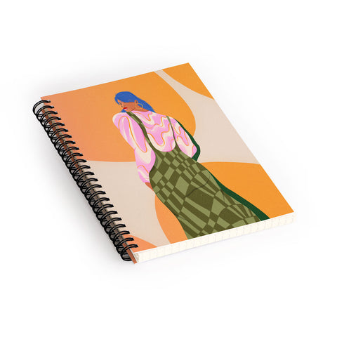 isabelahumphrey Stylish Woman Spiral Notebook