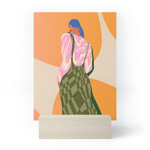 isabelahumphrey Stylish Woman Mini Art Print