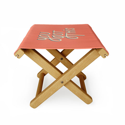 isabelahumphrey You Got This II Folding Stool