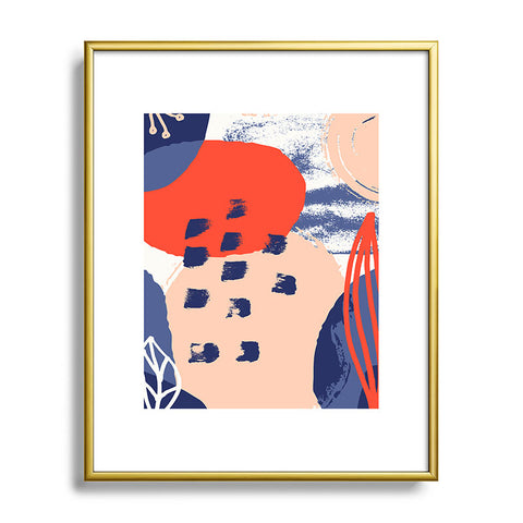 IVETA  Bright Day 1 Metal Framed Art Print