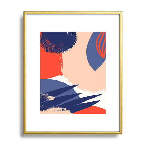 IVETA  Bright Day 3 Metal Framed Art Print