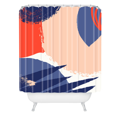 IVETA  Bright Day 3 Shower Curtain