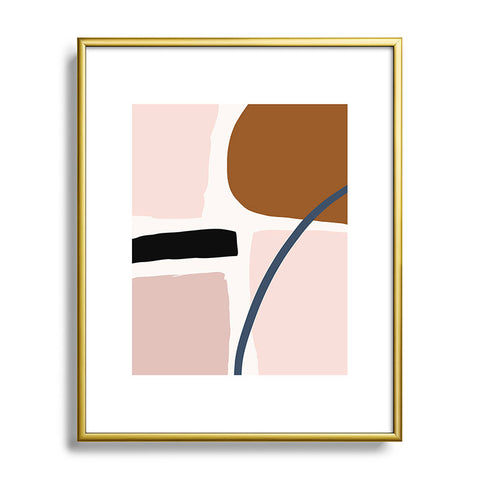 IVETA  Embrace 1 Metal Framed Art Print