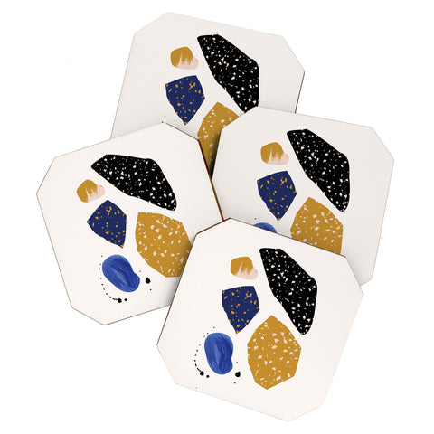IVETA  Seaside Rocks 1 Coaster Set