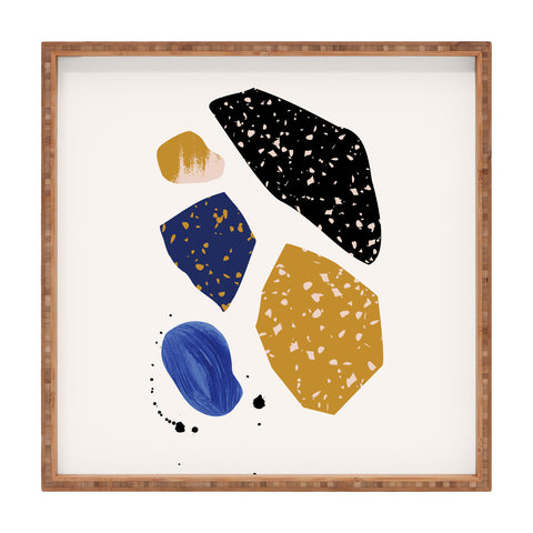 IVETA  Seaside Rocks 1 Square Tray