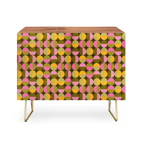 Iveta Abolina 70s Geometric Tile Credenza