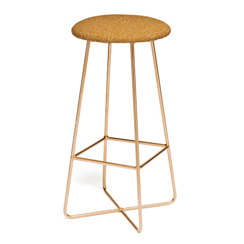 Iveta Abolina Abstract Lines Cider Bar Stool