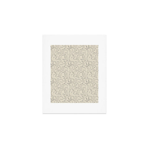 Iveta Abolina Abstract Lines Gray Art Print