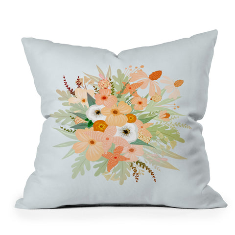 Iveta Abolina Ada Garden III Throw Pillow