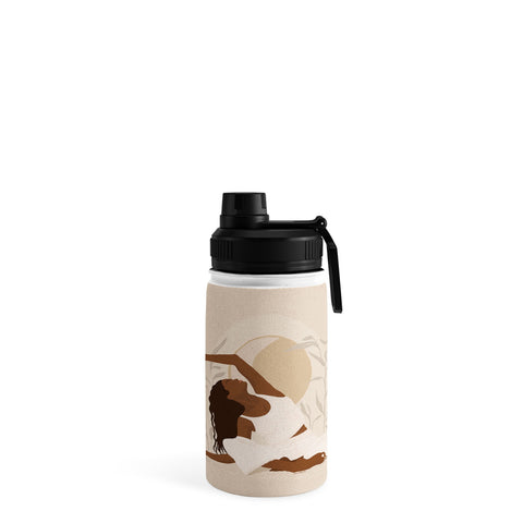 Iveta Abolina Addison Yoga Girl Water Bottle