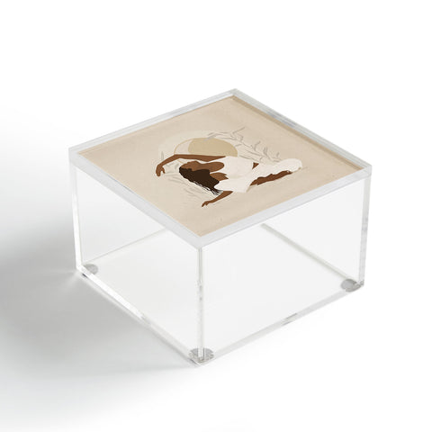Iveta Abolina Addison Yoga Girl Acrylic Box