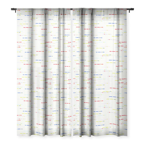 Iveta Abolina Adela Sheer Window Curtain