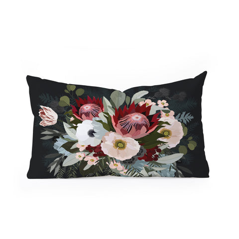 Iveta Abolina Adeline Moon Oblong Throw Pillow