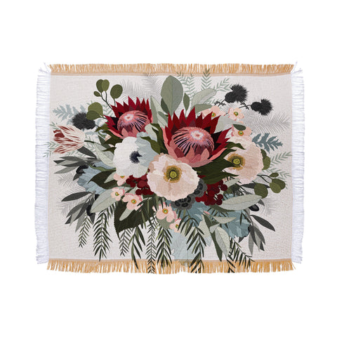 Iveta Abolina Adeline Sun Throw Blanket