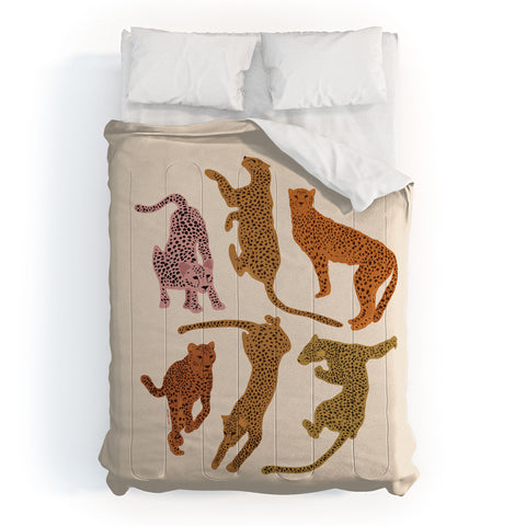 Iveta Abolina Adria Cheetahs Comforter