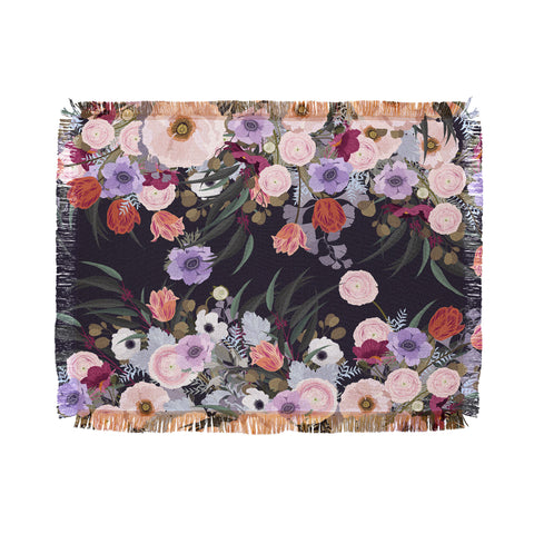 Iveta Abolina Afrodille Throw Blanket