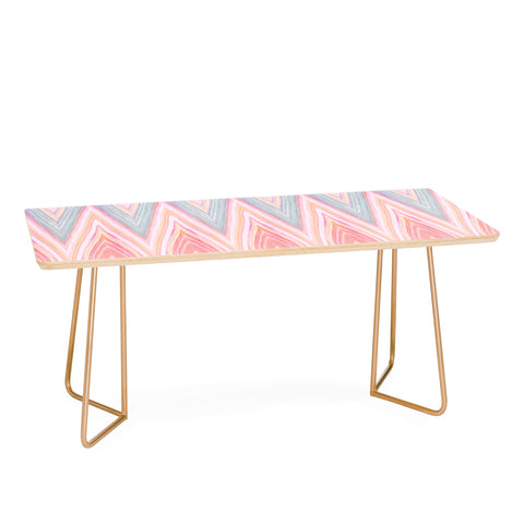 Iveta Abolina Agate Chevron Coffee Table
