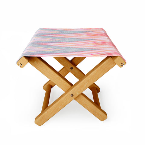 Iveta Abolina Agate Chevron Folding Stool